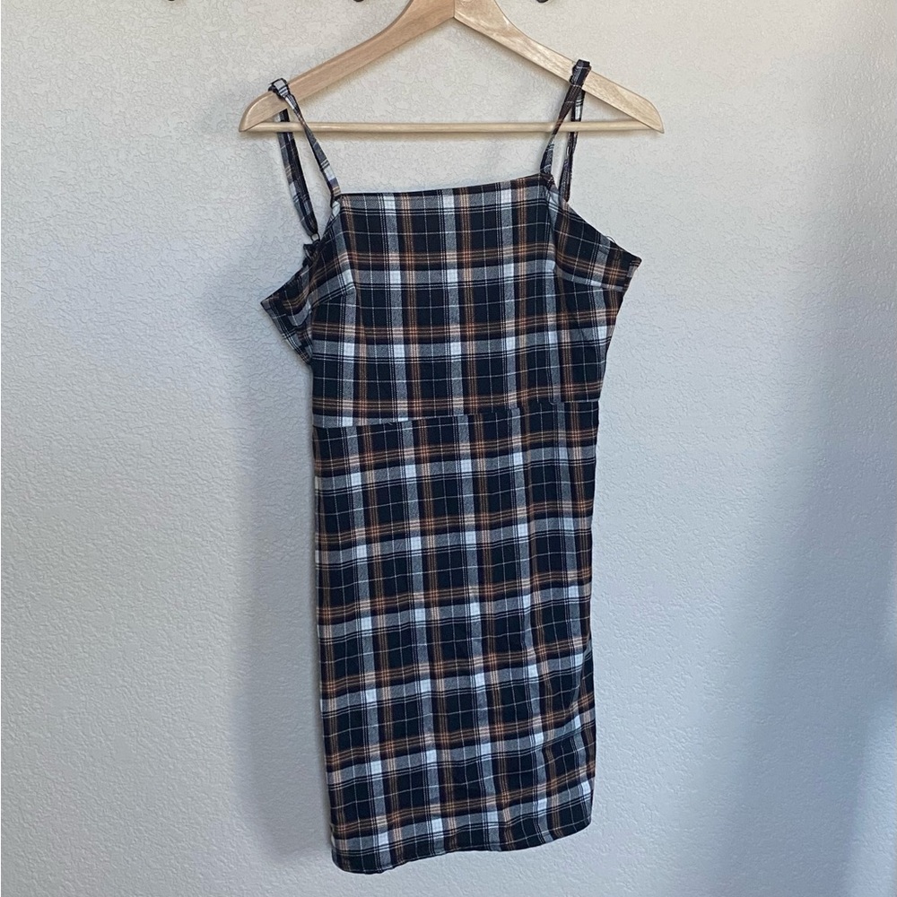 FULL TILT | Plaid Mini Dress